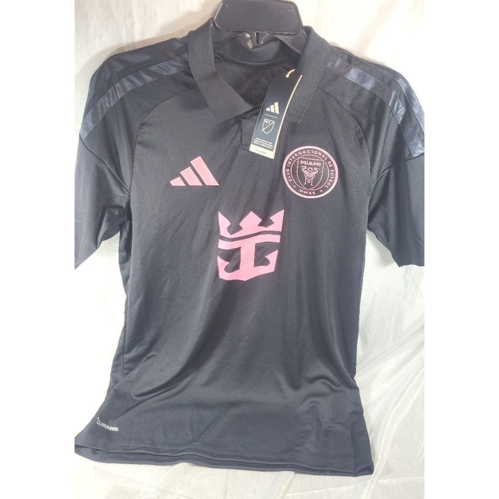 Adidas Inter Miami CF 2026 Away Jersey #10 Messi JL8493 - Black/Pink - Small